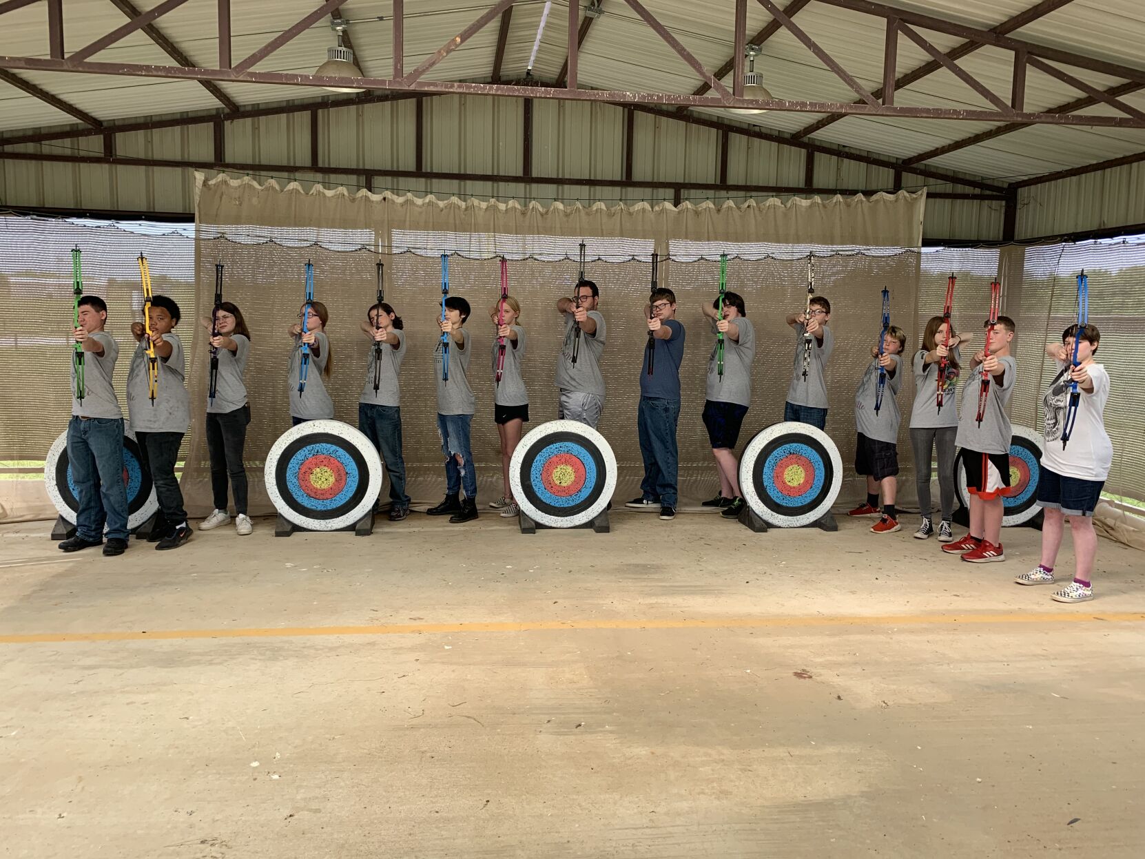 PV archery team